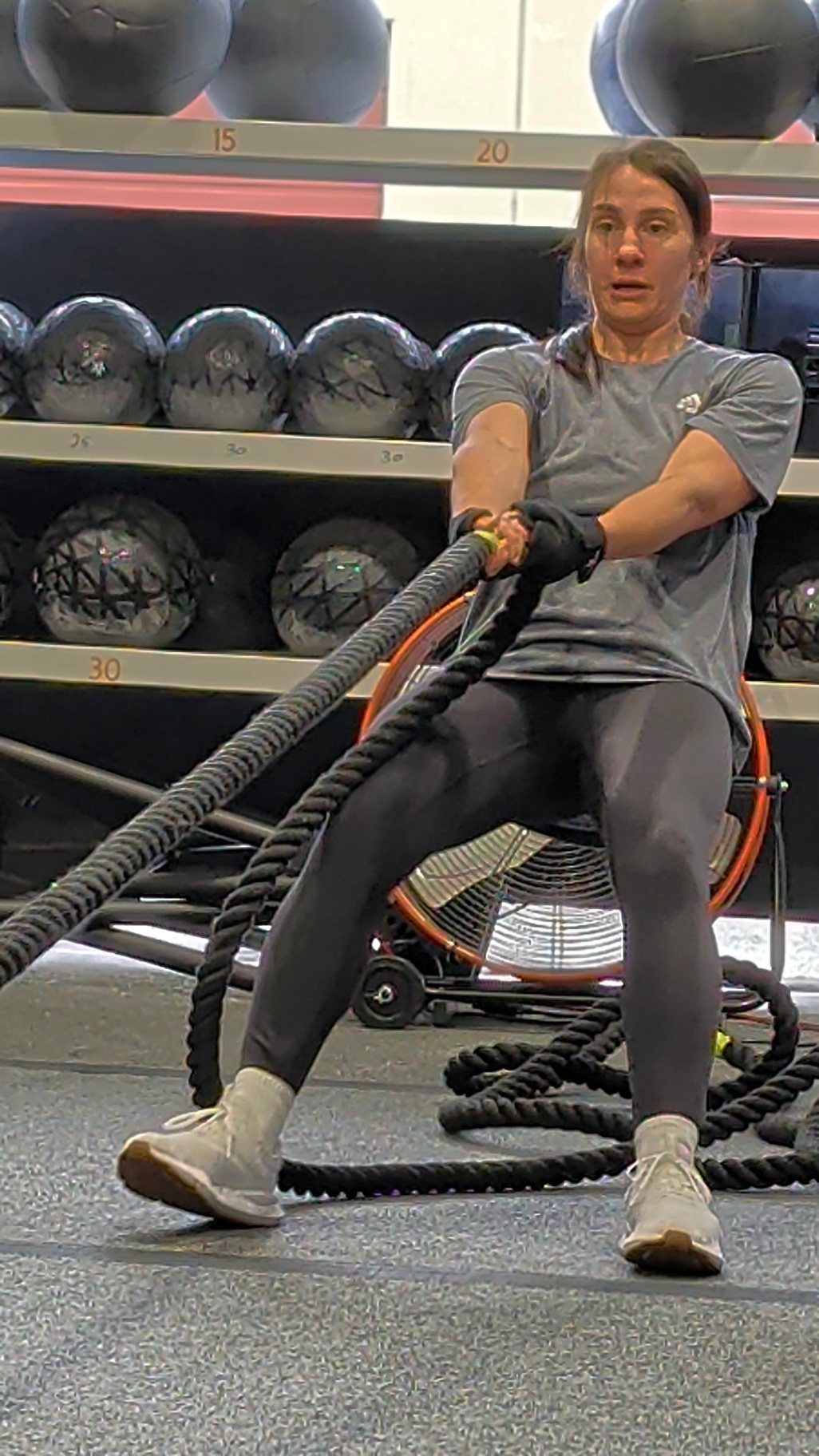 Sled pull effort