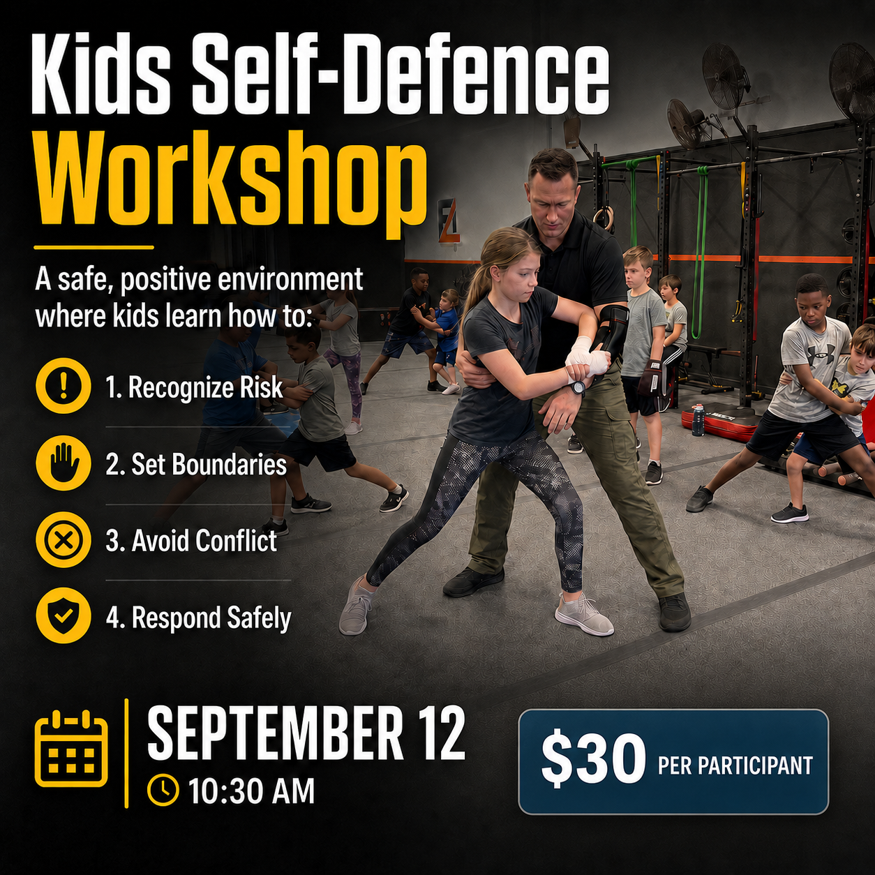 Kids Self-Defence Workshop