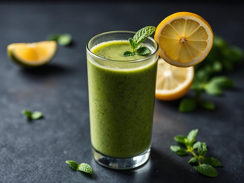 Green Post-Workout Shake made with ATP Lab Iso Protein